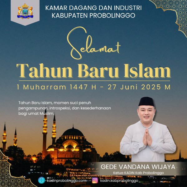 kadin-probolinggo-Gede Vandana Wijaya Tahun Baru Islam Adalah Waktu untuk Meningkatkan Etos Kerja dan Integritas