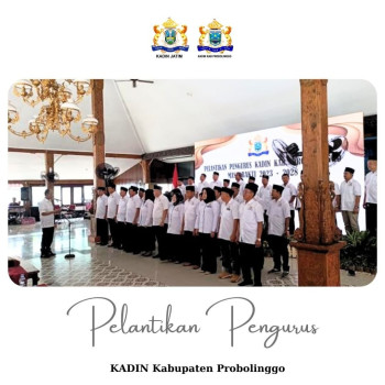 Pelantikan Kadin Kabupaten Probolinggo Periode 2024-2028