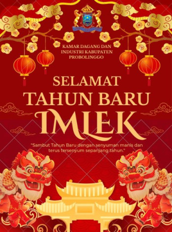 Semarak Imlek 2026 Ketua KADIN Probolinggo Ajak Pelaku Usaha Bangkit Bersama